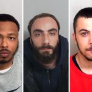 Dangerous - The trio was jailed following an incident in Lakeside last year which saw a gun fired