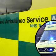 Incident - man taken to hospital following crash in a Wickford road