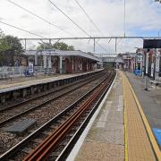 British Transport Police confirmed a person died after being hit by a train at Harold Wood station