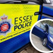 Incidents - thefts of Ford Fiestas reported to Essex Police