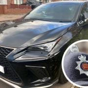 Recovered - black Lexus among eight others found across Grays
