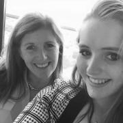 Loving Mum - Gillian takes a selfie with Grace