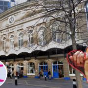 Opportunity - c2c giving one customer the chance to propose at London Fenchurch Street