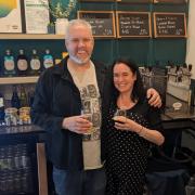 Owners Steve and Michelle Reynolds 'fell in love' with the Victorian former toilet block, and have opened a new micropub in it.