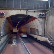 The East Tunnel of the A282 Dartford Crossing