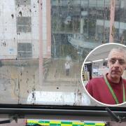 Disgust - Windows in Basildon Hospital