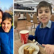 Theo, who has autism and a rare disorder, and his mum were helped by a 'kind-hearted' cleaner at Asda.