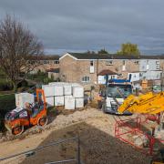 Photos show new affordable homes taking shape across three Shoebury sites