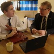 A meeting took place between Mark Francois MP and Rail Minister Huw Merriman
