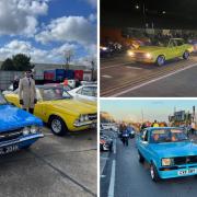 Car lovers brought their vehicles into Southend for an unofficial event.