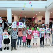 More than 100 children enjoyed the free eco-warrior-themed activities on the day