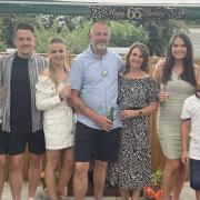 Heartbreak - Graham Main with his family