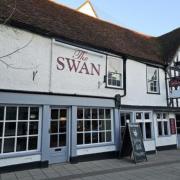 To be renovated - The Swan in Bank Street which will become Ocean's Braintree