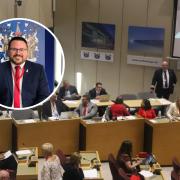 Meeting - New leader councillor Daniel Cowan