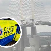 Police bring person to safety after concerns for welfare at Dartford Crossing