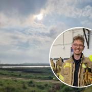 Fundraising - Konstantin Schoen is raising money for the Fire Fighters Charity by walking to all of Essex's 51 fire stations