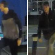 CCTV - Images of the people wanted in connection with the thefts