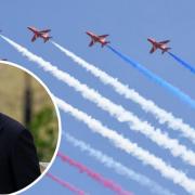Flypast - When are the red arrows flying overhead?