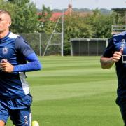 In talks - Paul Konchesky, left, is attracting interest from Grays Athletic after leaving Billericay Town       Picture: NICKY HAYES