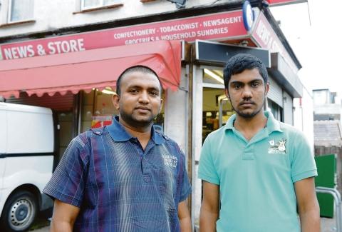 owner Thilakasekaram Inthrajith and cousin Vetivelu Sanjayan
