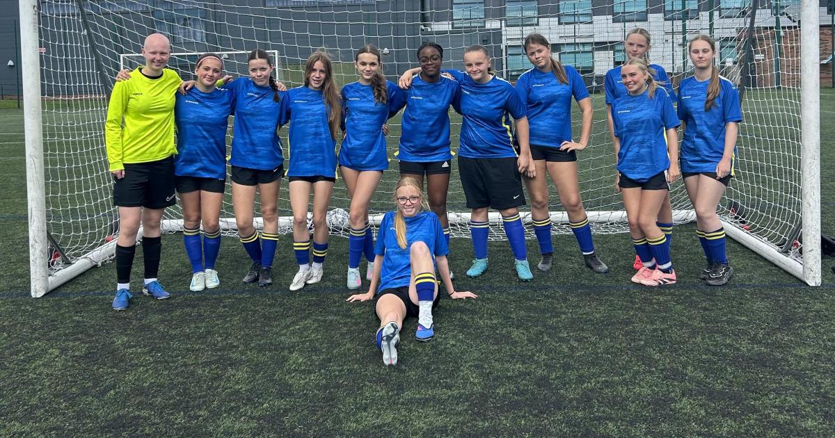 Under-15 girls team reach national cup semi-finals in debut season