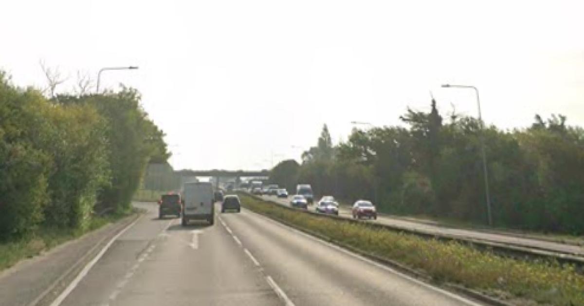 Abfahrt A127 Richtung London an der M25 Anschlussstelle 29 gesperrt