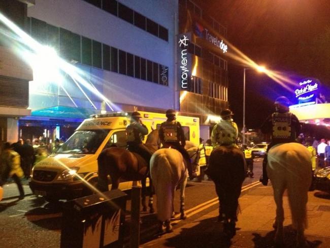 A hundred police raid Southend nightclub