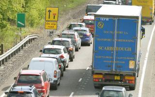 Traffic impact - the incident took place on the A12