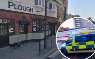 Incident - Christopher Lowe, 36, was working at the Plough pub when he removed the victim