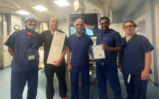 Left bundle branch pacing (LBBP) is being used for the first time at Southend Hospital