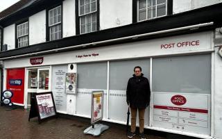 Less confident - Councillor Andrew Shrader outside of the One Stop, in Billericay High Street