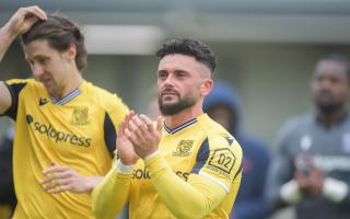 Back in action - Southend United striker Callum Powell