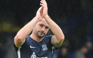 John White applauds the Southend United fans