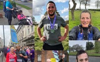 Amazing effort - the London Marathon runners