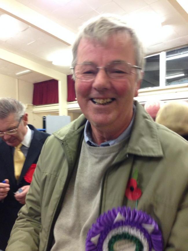 Independent candidate Colin Letchford will represent Canvey East on Castle Point Council