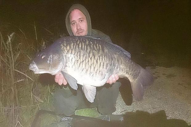 Whopper – Alan Slade with one of his two 17lb mirror