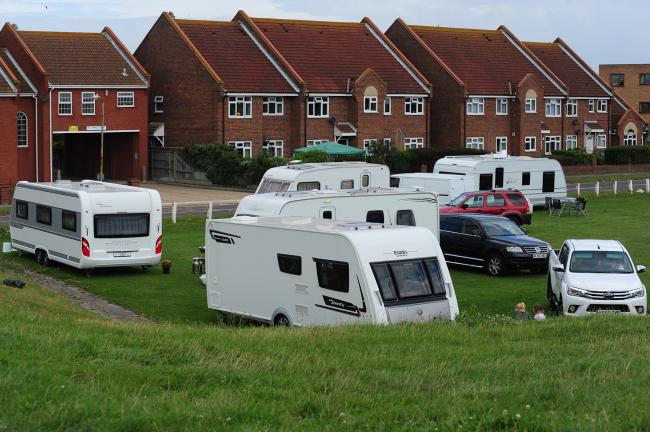 Security plea as two traveller camps arrive