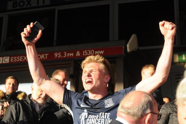Happy times - Taylor Moore enjoyed his loan spell at Southend United last season